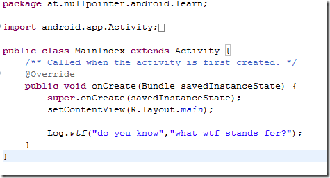 Java - WTF Question